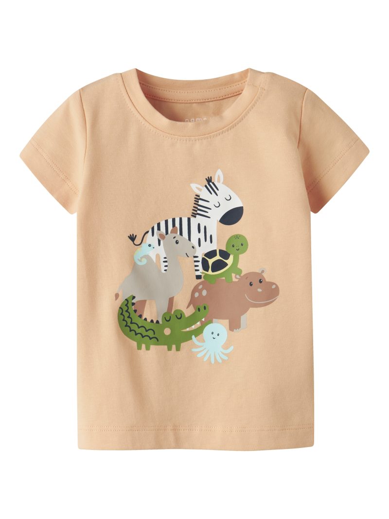 Name It Βρεφικό T-shirt Με Στάμπα