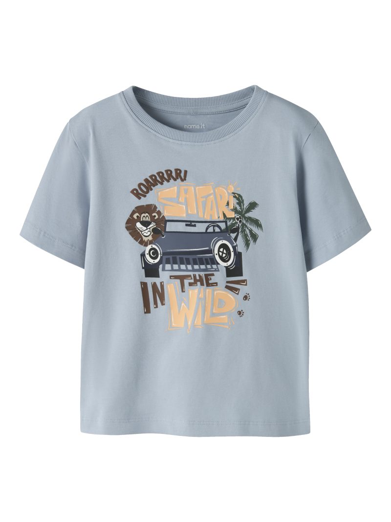 Name it Παιδικό T-shirt Σιέλ "Safari"