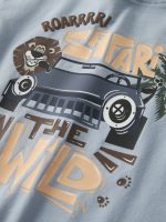 Name it Παιδικό T-shirt Σιέλ "Safari"