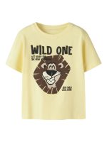 Name it Παιδικό T-shirt Κίτρινο “Lion”