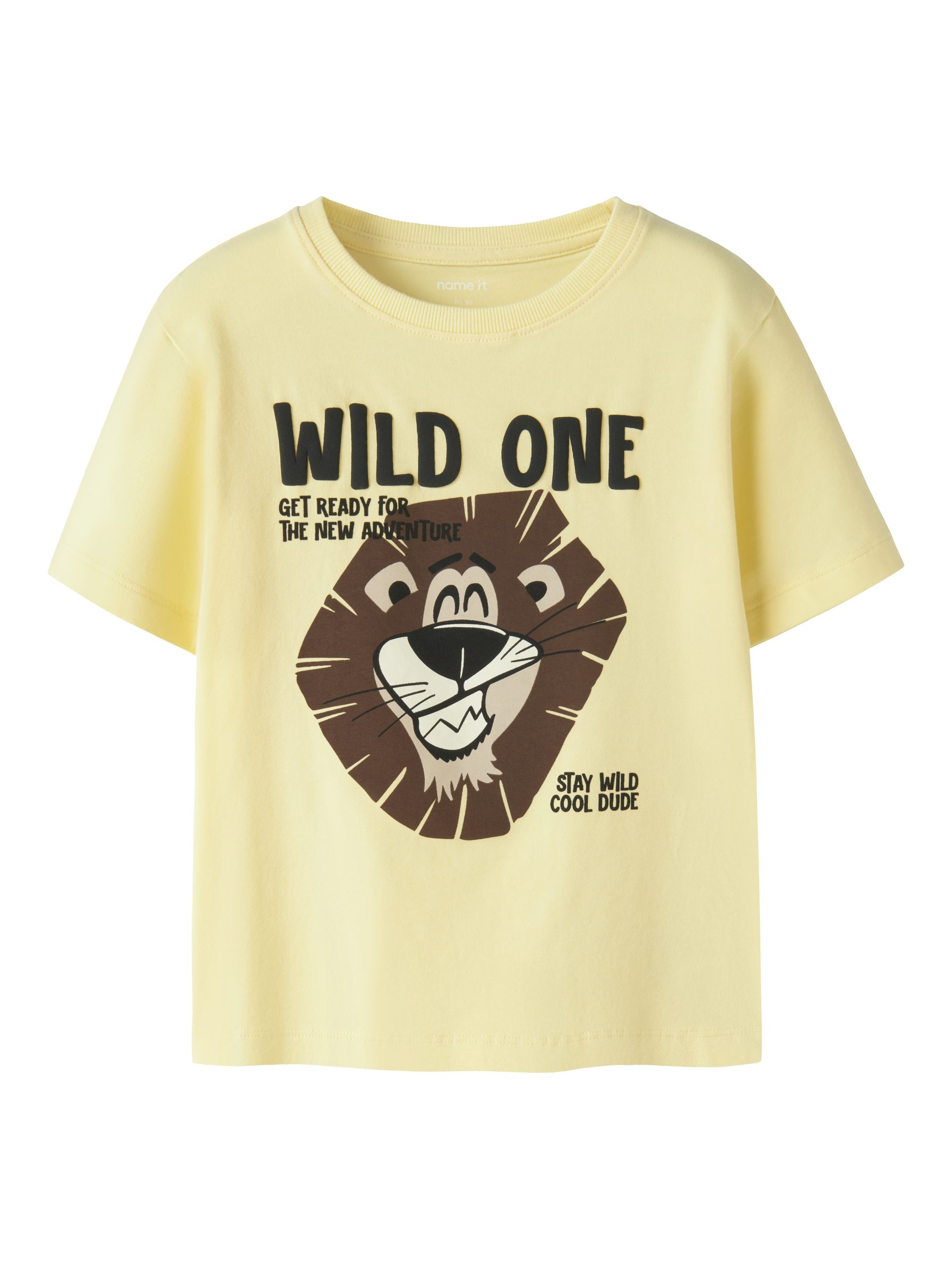NAME-IT_Springsummer_5007122_13256237 Name it Παιδικό T-shirt Κίτρινο “Lion”