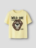 Name it Παιδικό T-shirt Κίτρινο “Lion”