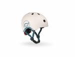 Scoot & Ride Κράνος XXS-S για Ποδήλατο & Πατίνι με Φωτάκι LED Ash