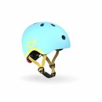 Scoot & Ride Κράνος XXS-S για Ποδήλατο & Πατίνι με Φωτάκι LED Blueberry