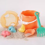 Kiokids Σετ Κουβαδάκια Παραλίας 7τμχ Πορτοκαλί
