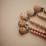 Mushie. Κλιπ Πιπίλας Σιλικόνης Luna Blush