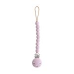 Mushie. Κλιπ Πιπίλας Σιλικόνης Hera Soft Lilac