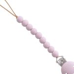 Mushie. Κλιπ Πιπίλας Σιλικόνης Hera Soft Lilac