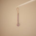 Mushie. Κλιπ Πιπίλας Σιλικόνης Hera Soft Lilac