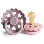 FRIGG. Σετ 2 Πιπίλες Latex Fairytale Twilight Mauve/Primrose 0-6 Μηνών