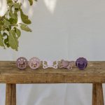FRIGG. Σετ 2 Πιπίλες Latex Fairytale Twilight Mauve/Primrose 0-6 Μηνών