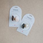 FRIGG. Σετ 2 Πιπίλες Latex Daisy Biscuit/Cream 0-6 Μηνών
