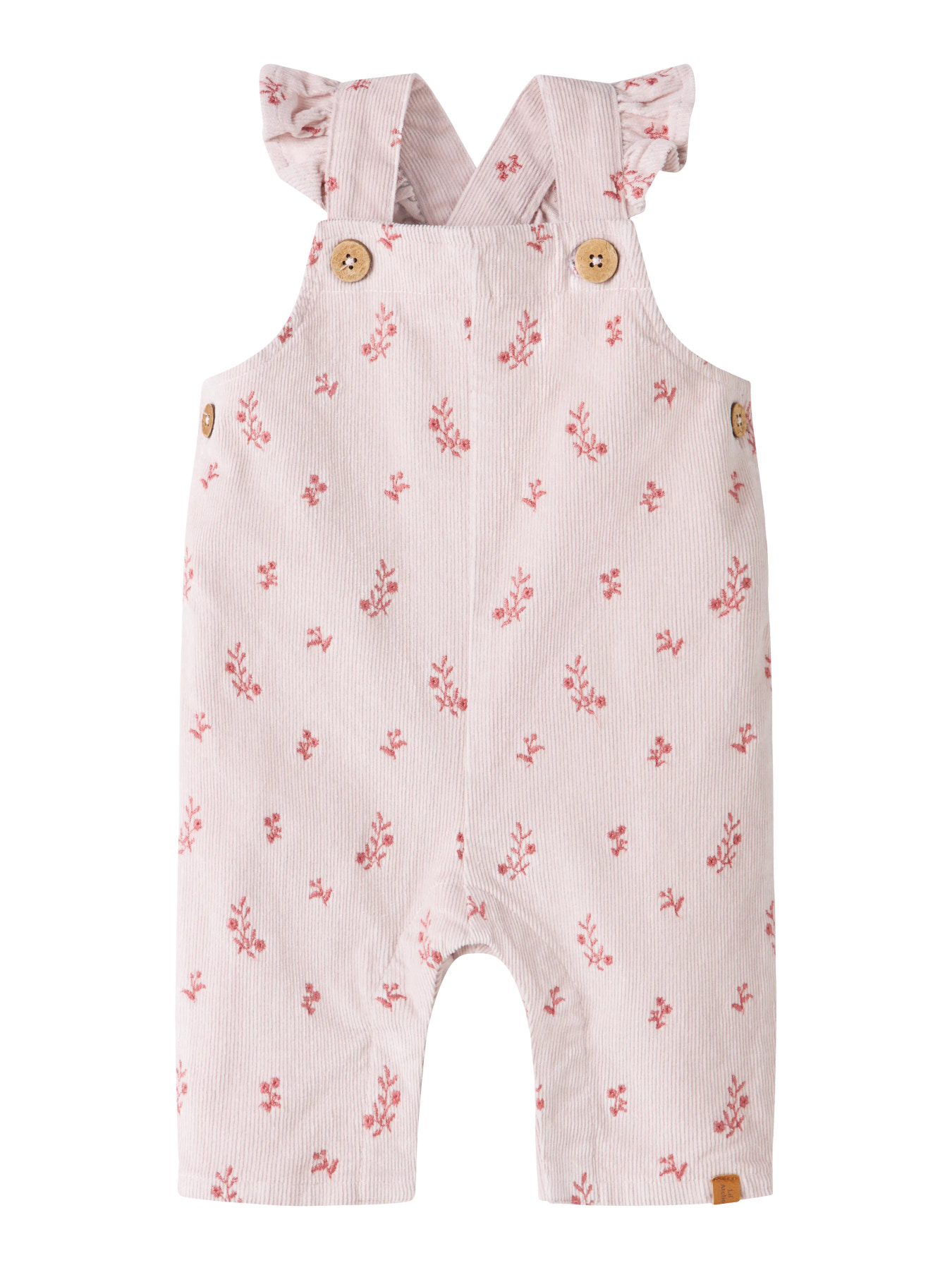 F_13259144_M_5071291_Front Lil’Atelier Βρεφική Σαλοπέτα Ροζ Φλοράλ