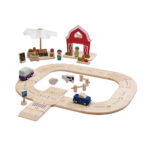 Plan Toys. Φάρμα & Μανάβικο με αυτοκινητόδρομο