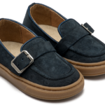 Babywalker Βαπτιστικά Χειμερινά Loafers BW.4322 Μπλε
