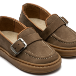 Babywalker Βαπτιστικά Χειμερινά Loafers BW.4322 Καφέ